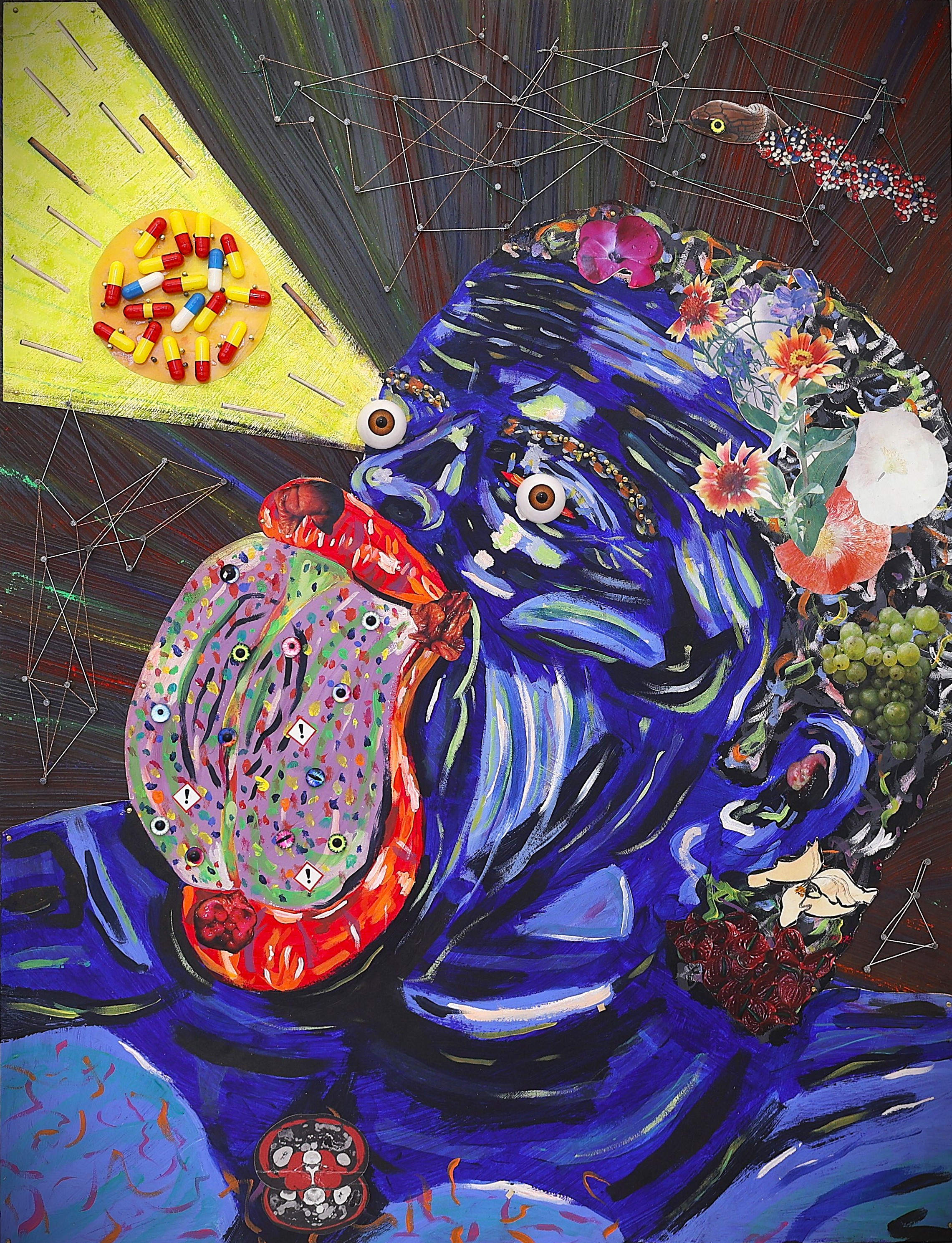 The Saint being tempted